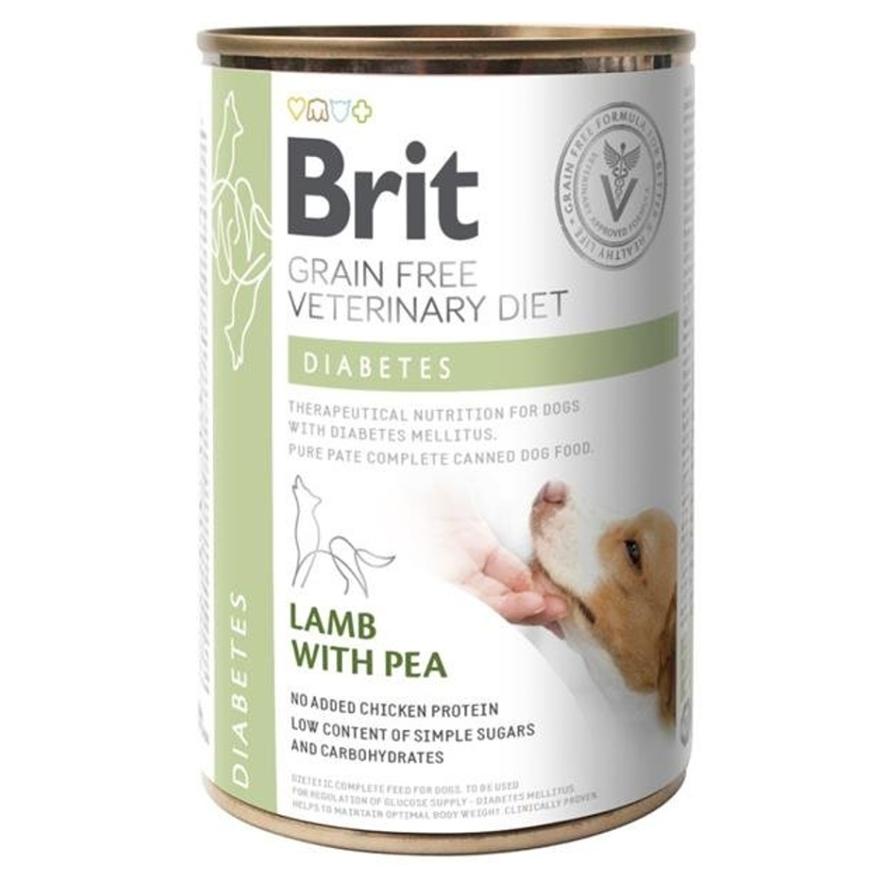 [1000266] BRIT GF VET DIETS DOG CAN DIABETES * 400 GR