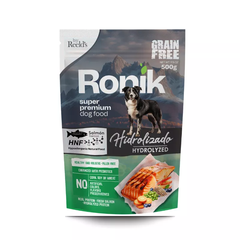 RONIK GRAIN FREE HIDROLIZADO SABOR SALMON * 500 GR