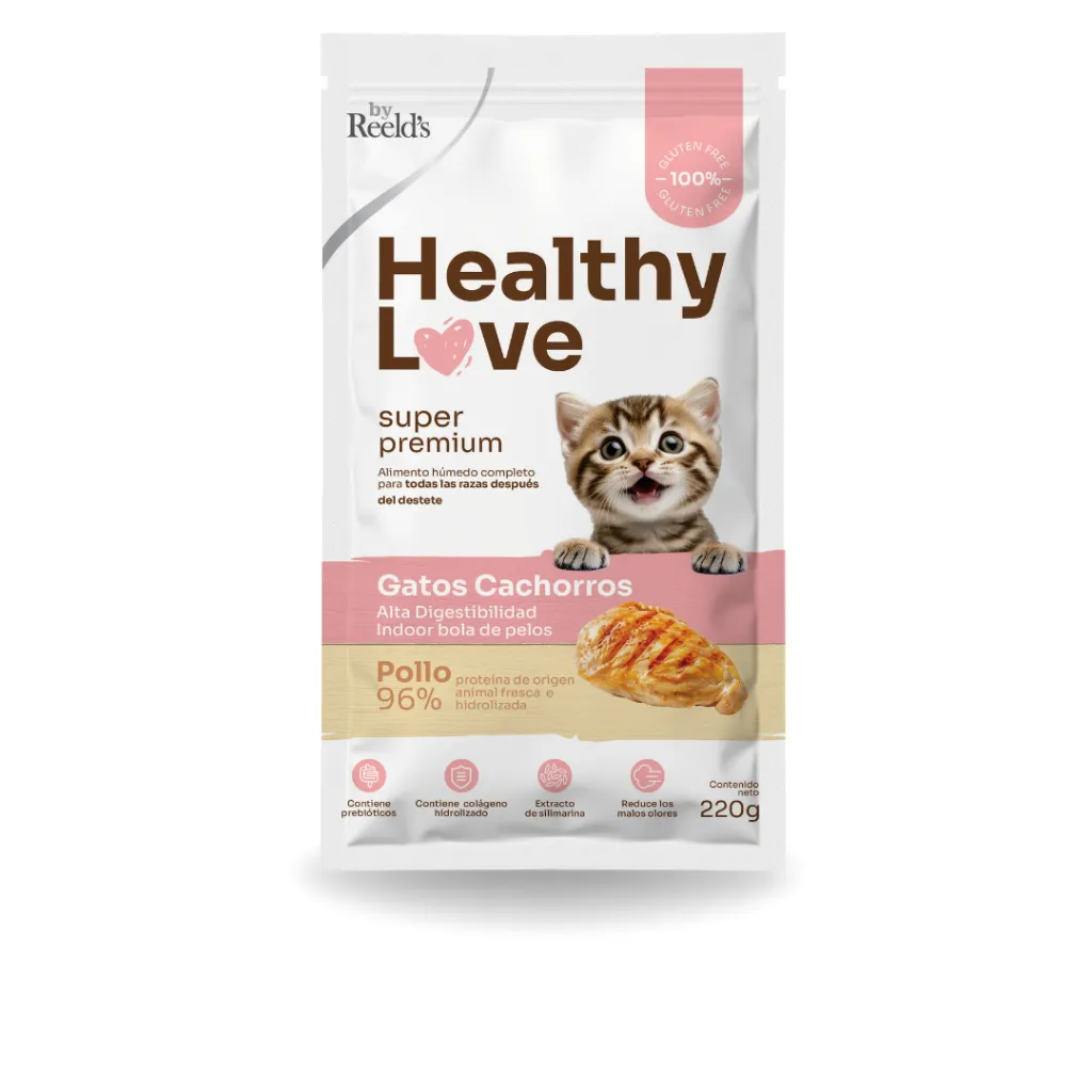 HEALTHY LOVE GATOS CACHORROS * 220 GR