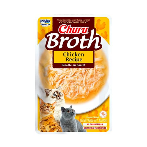 CHURU CAT - POUCHE BROTH * 40 GR